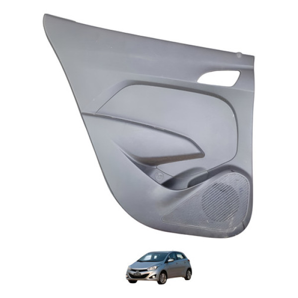 Forro Porta Traseira Esquerda Hyundai Hb20 2013 833101s010