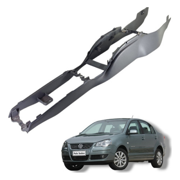 Acabamento Console Central Volks. Polo Comfortline 2008 2013