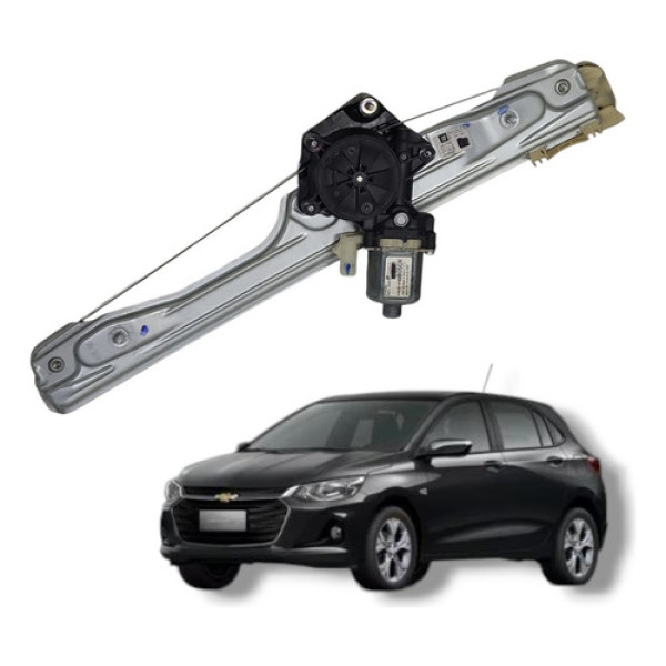 Maquina Vidro Traseira Direita Gm Onix Turbo 2020 2023