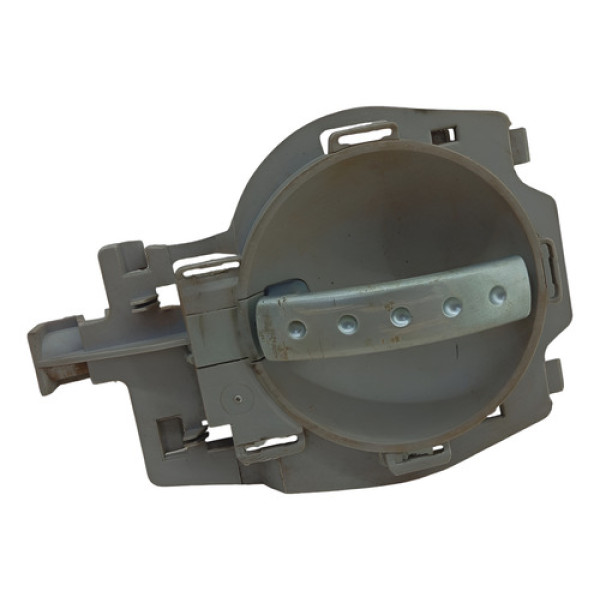 Macaneta Interna Dianteira Direita Citroen C3 2003 2012 Cinza Dianteira