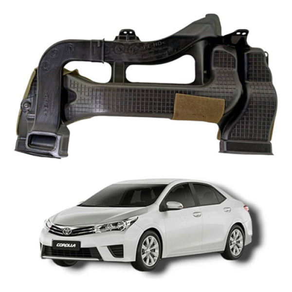 Duto Ar Interno Saída Ar Painel Toyota Corolla 2016