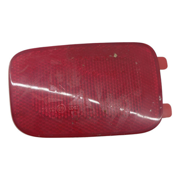 Refletor Esquerdo Parachoque Traseiro Fiat Uno 2011 2014 Vermelho