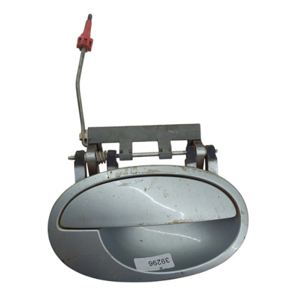 Macaneta Externa Dianteira Direita Gm Corsa Meriva 2003 2012 Cinza