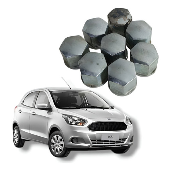 Acabamento Parafuso Roda Roda Ferro Ford Ka Hatch 2017 
