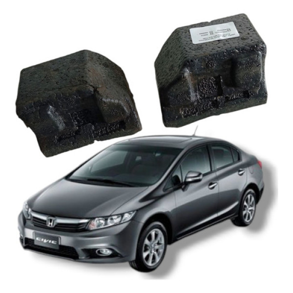 Par Isopor Impacto 83254tr8 Honda Civic Lxs 2012 2016 Preto