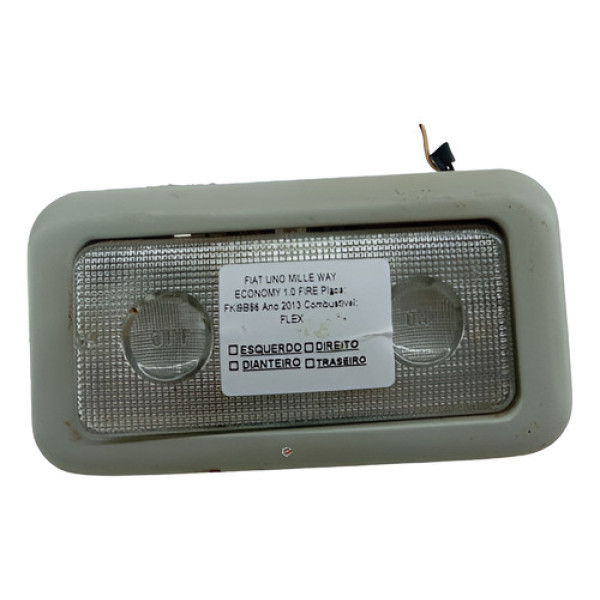 Luz Teto Cortesia Fiat Uno Way 2013