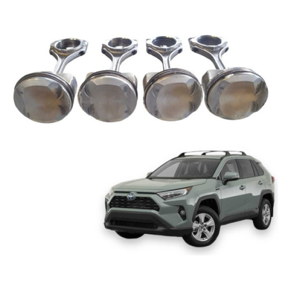 Jogo Pistao Biela Std Toyota Rav4 Hybrid 2.5 2020