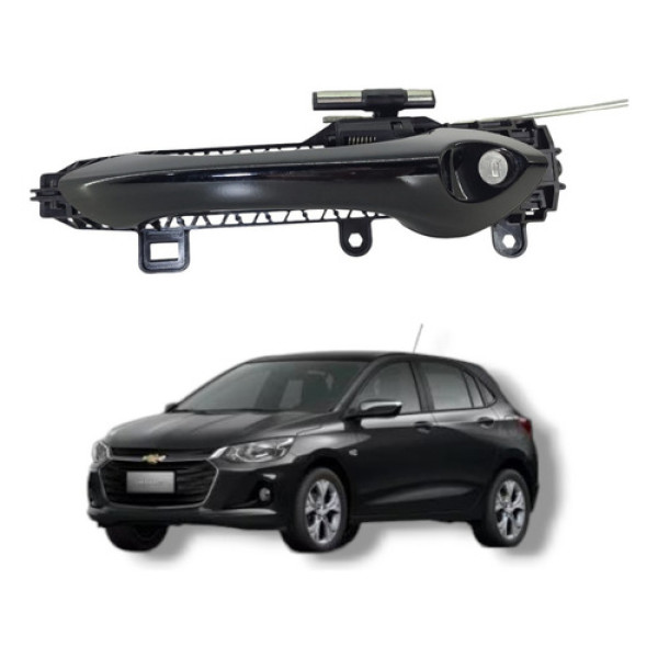 Maçaneta Externa Dianteira Esquerda Gm Onix Turbo 2020 2023 Dianteira