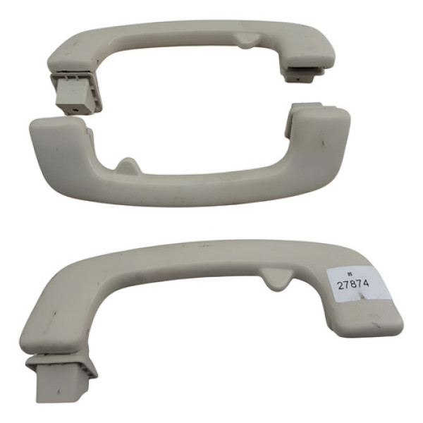 Jogo Alça Puxador Citroen C4 2010 Prateado