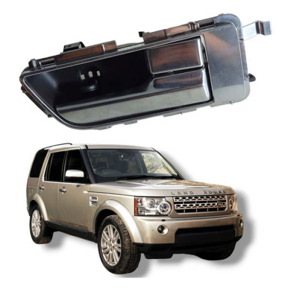 Maçaneta Interna Traseira Direita Discovery 4 2010 A 2013 Cinza