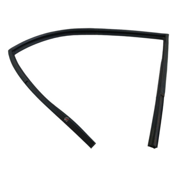 Borracha Porta Dianteira Esquerda Chery Face 2010 Preto