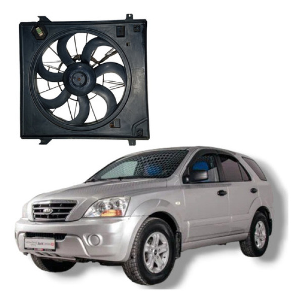Defletor Radiador Ventoinha Kia Sorento 2006 A 2013