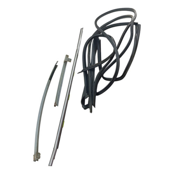 Kit Borracha Pestana Guia Diant Direita Honda Civic 1999 Cromado