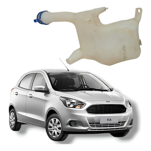 Reservatório Agua Parabrisa Ford Ka 2017 Prateado