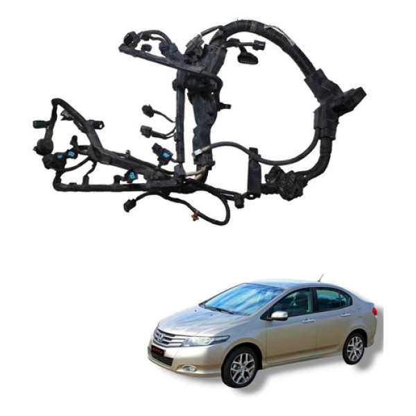 Chicote Injeção Motor Honda City Fit 2008 2015 Automático