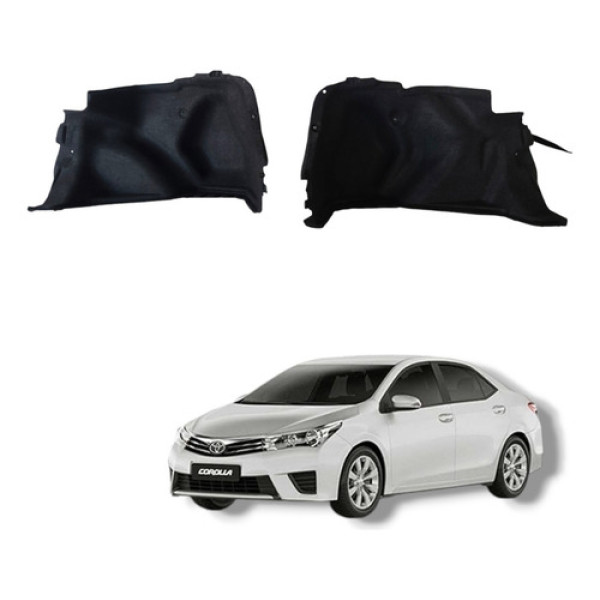 Par Forro Lateral Porta Malas Toyota Corolla 2016 2019 Orig