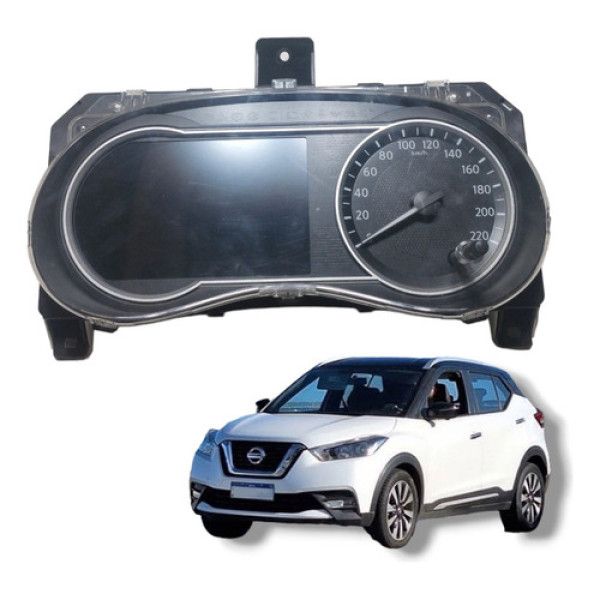 Painel Instrumento Velocímetro Nissan Kicks Aut 2016 2020 Preto