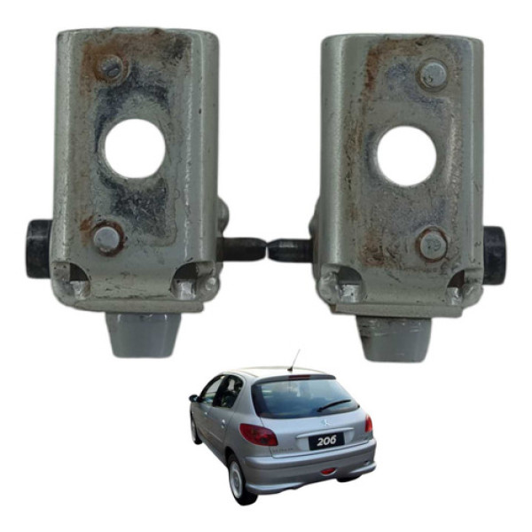 Par Dobradiça Porta Traseira Esquerda Peugeot 206 2000 2008