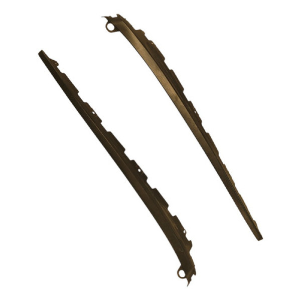 Par Moldura Acabamento Parabrisa Fiat Siena Palio 2004 2014