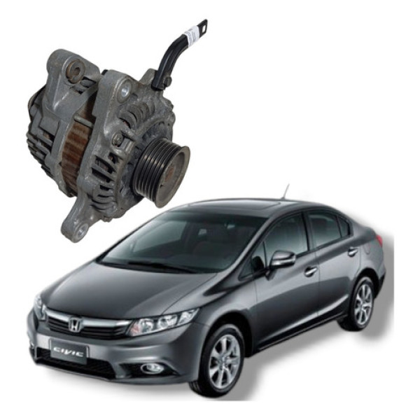 Alternador Honda Civic Lxs 1.8 Manual 2012 2016