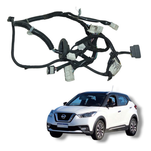 Chicote Porta Dianteiro Esquerdo Nissan Kicks 2016 A 2020