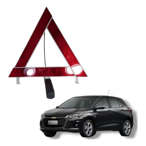 Triângulo Segurança Chevrolet Onix Turbo 2020 2023