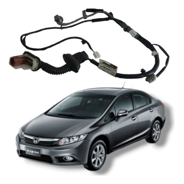 Chicote Porta Dianteira Direita Honda Civic Lxs 2012 2016