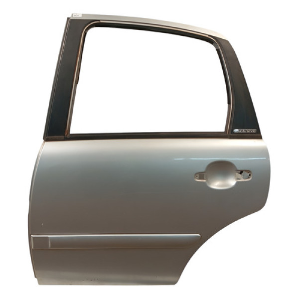 Porta Traseira Esquerda Citroen C3 2003 2012 Traseira Esquerda Cinza