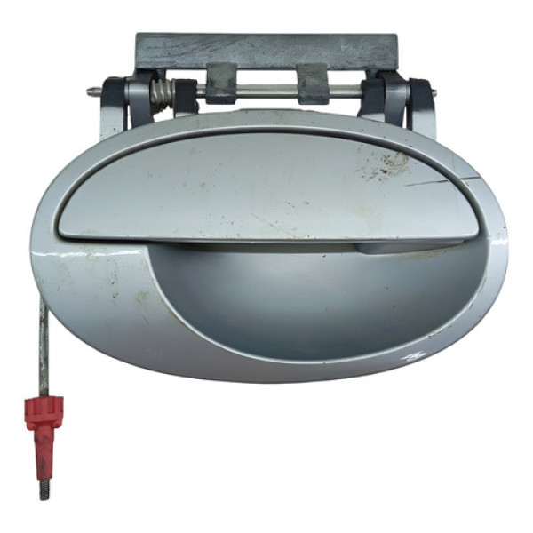 Macaneta Externa Dianteira Direita Gm Corsa Meriva 03 12 Cinza