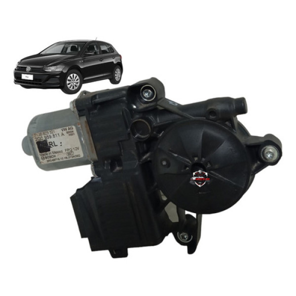 Motor Máquina Vidro Traseira Esquerda Volkswagen Polo 2019