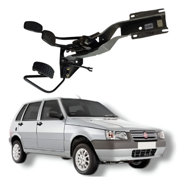 Pedaleira Fiat Uno Mille Fire Flex 2008