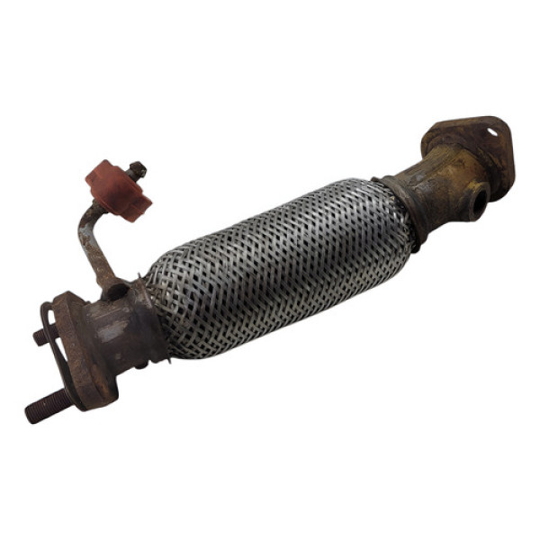 Tubo Malha Flexivel Escapamento Hyundai Hb20 1.0 12v 2014 Prateado