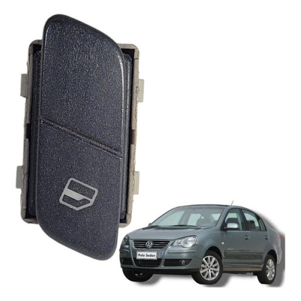 Botao Vidro Elétrico Traseiro Direito Vw Polo Sedan 2008 13