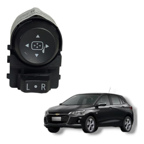 Botão Regulagem Retrovisor Elétrico Gm Onix Turbo 2020 2023