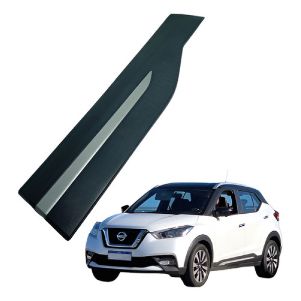 Friso Porta Traseira Direita Kick Nissan 2016 A 2020 Água