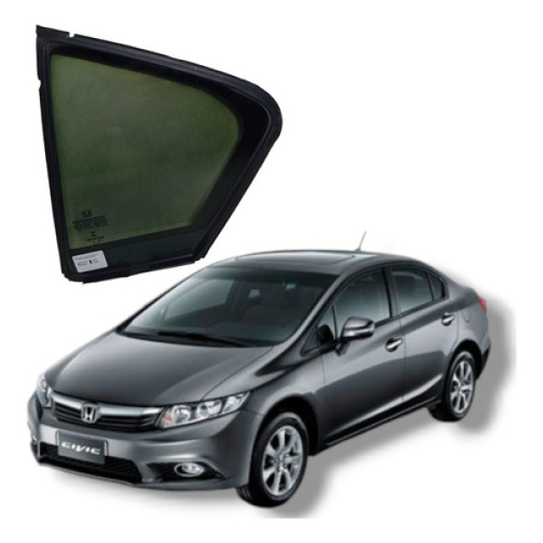 Vidro Fixo Traseiro Direito Honda Civic Lxs 2012 2016