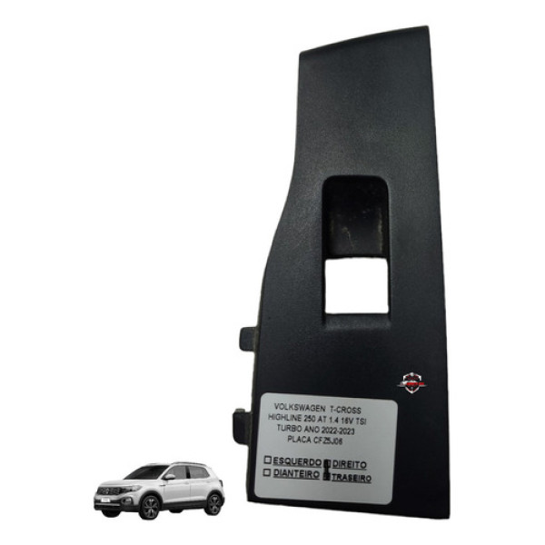 Moldura Vidro Elétrico Traseiro Direito Volks T-cross 2023