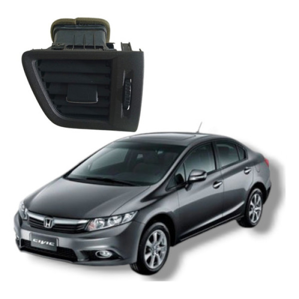 Difusor Ar Lateral Direito Honda Civic Lxs 2012 2016