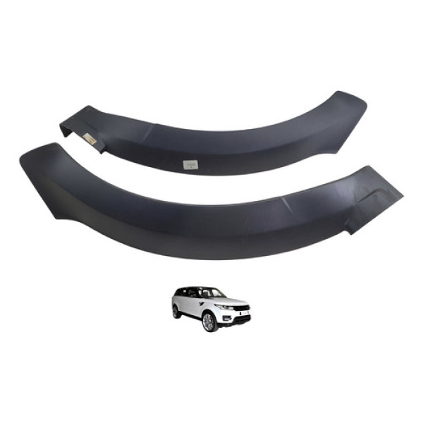 Par Aplique Traseiro Range Rover Sport 2014 Dk6228371a Branco