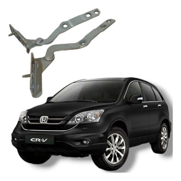 Par Dobradiça Capô Honda Crv 2008