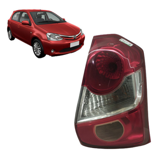 Lanterna Traseir Direita Toyotaa  Etios 12  2020 Direito/passageiro Água