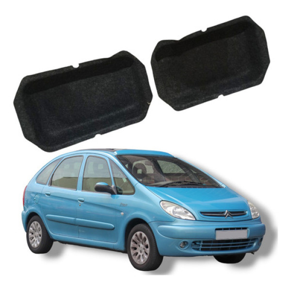 Par Forro Interno Porta Malas Citroën Xsara Picasso 2004 Preto