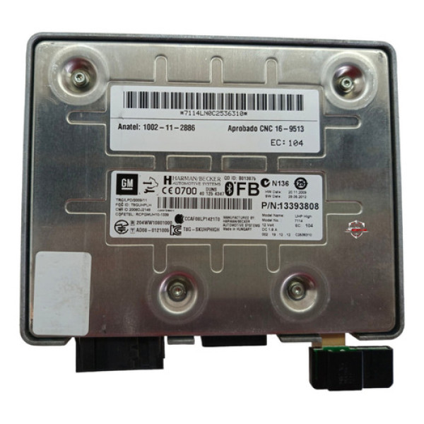 Módulo Bluetooth Cruze Chevrolet 2012