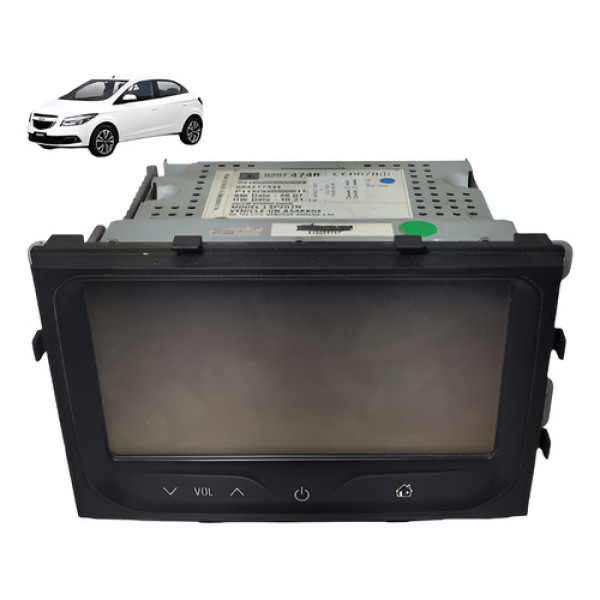 Central Multimídia Chevrolet Onix 2014 Branco