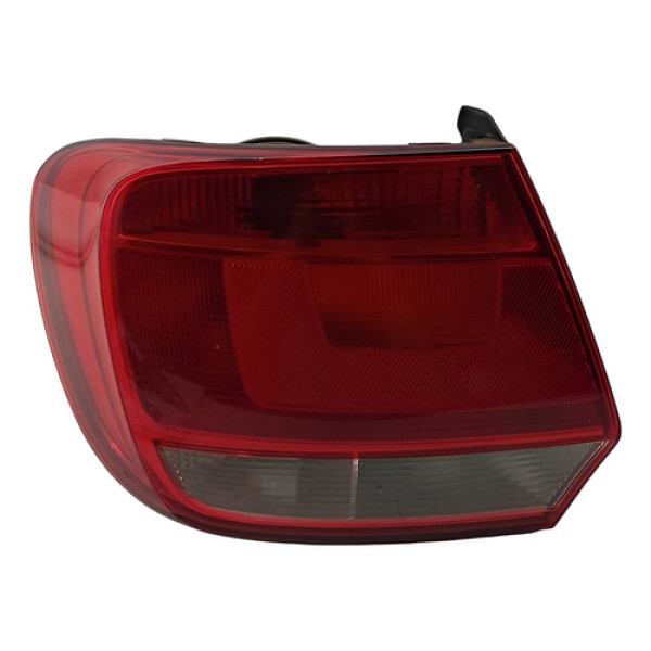 Lanterna Traseira Esquerda Volkswagen Gol 2012 2017  Esquerdo/motorista Vermelho