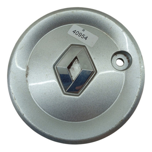 Calota Centro Roda Renault Logan 2010 Cinza