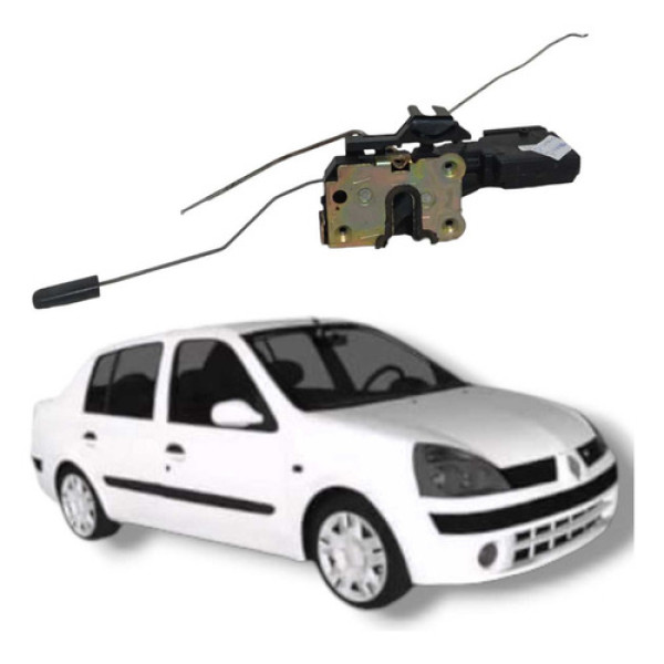Fechadura Dianteira Direita Completa Renault Clio Megane 04