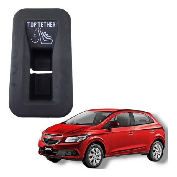 Acabamento Top Tether Traseiro Chevrolet Onix 2013 A 2020