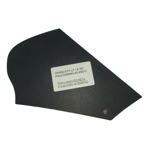Acabamento Lateral Painel Esquerdo Honda City Lx 1.5 2012 Preto