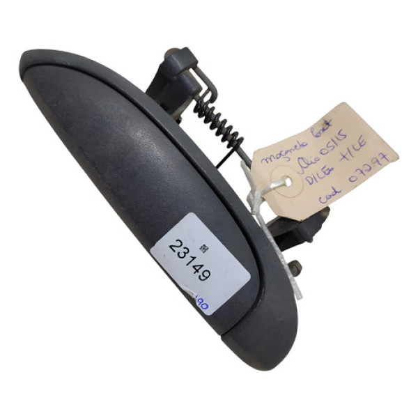 Maçaneta Externa Esquerda Renault Clio 2005 2015 Preto Dianteira